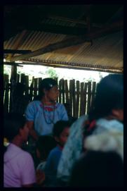 Guatemala 1996/reunión en la iglesia